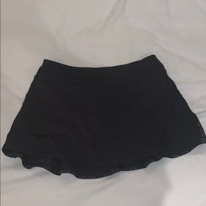 lululemon black skort